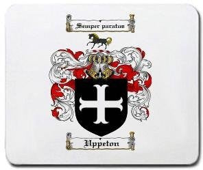 Uppeton coat of arms mouse pad