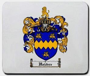 Holdere coat of arms mouse pad