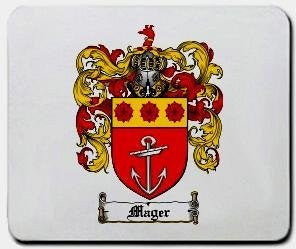 Mager coat of arms mouse pad