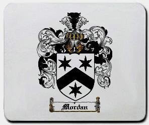 Mordan coat of arms mouse pad