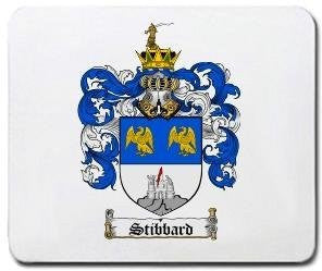 Stibbard coat of arms mouse pad