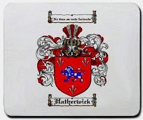 Hatherwick coat of arms mouse pad