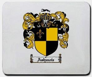Ashmole coat of arms mouse pad