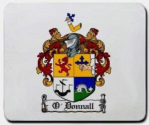 Odonnall coat of arms mouse pad