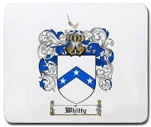 Whitty coat of arms mouse pad