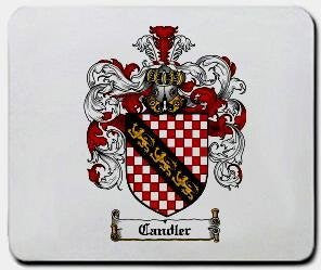 Candler coat of arms mouse pad
