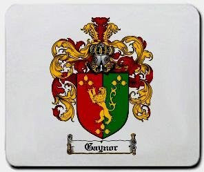 Gaynor coat of arms mouse pad