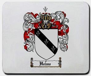 Helme coat of arms mouse pad