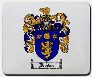 Drydan coat of arms mouse pad