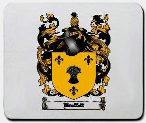 Bruffett coat of arms mouse pad