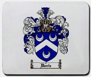 Dorie coat of arms mouse pad