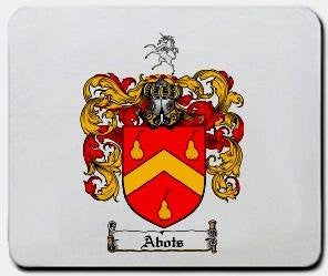 Abots coat of arms mouse pad