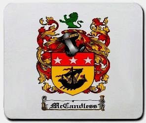 Mccandless coat of arms mouse pad
