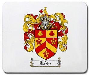 Tache coat of arms mouse pad