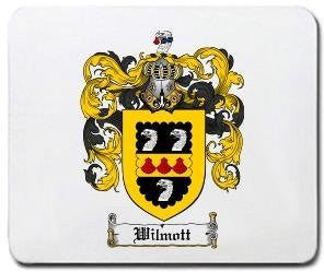 Wilmott coat of arms mouse pad