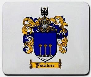 Paratore coat of arms mouse pad
