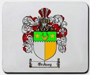 Ordway coat of arms mouse pad