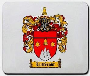 Lutterodt coat of arms mouse pad