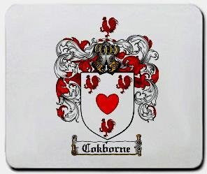 Cokborne coat of arms mouse pad