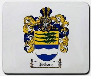 Balbach coat of arms mouse pad