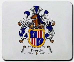 Prosch coat of arms mouse pad