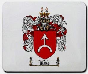 Bako coat of arms mouse pad