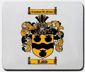 Ladd coat of arms mouse pad