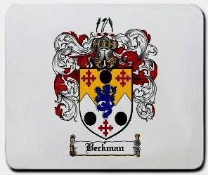 Beckman coat of arms mouse pad