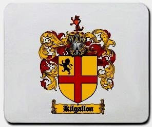 Kilgallon coat of arms mouse pad