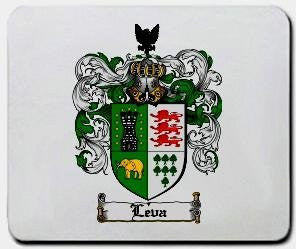 Leva coat of arms mouse pad