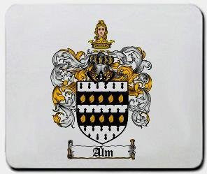 Alm coat of arms mouse pad