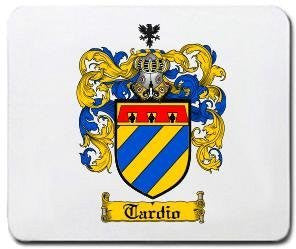 Tardio coat of arms mouse pad