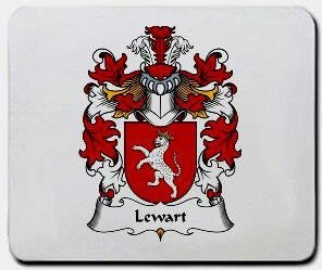 Lewart coat of arms mouse pad