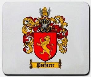 Pscherer coat of arms mouse pad