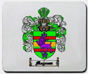 Magness coat of arms mouse pad