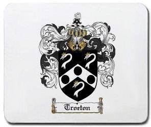 Troeton coat of arms mouse pad