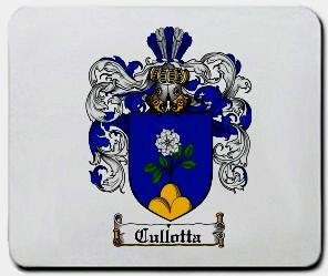 Cullotta coat of arms mouse pad