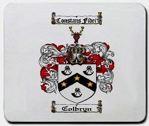 Colbyrn coat of arms mouse pad