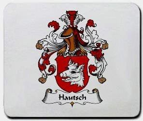 Hautsch coat of arms mouse pad