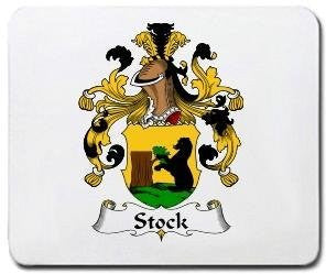 Stock coat of arms mouse pad