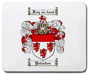 Yelveton coat of arms mouse pad