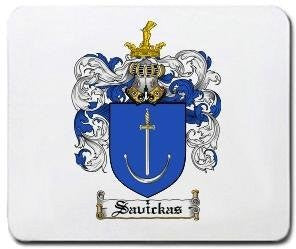 Savickas coat of arms mouse pad