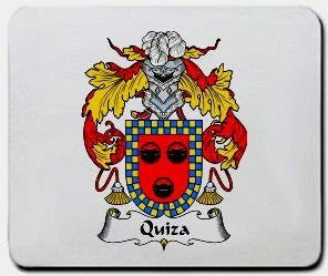 Quiza coat of arms mouse pad