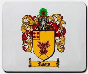 Raats coat of arms mouse pad