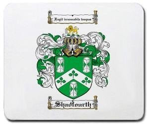 Shadfourth coat of arms mouse pad