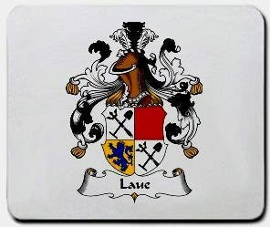 Laue coat of arms mouse pad