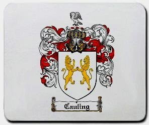 Cauling coat of arms mouse pad