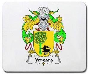 Vergara coat of arms mouse pad