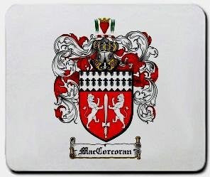 Maccorcoran coat of arms mouse pad