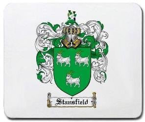 Stansfield coat of arms mouse pad